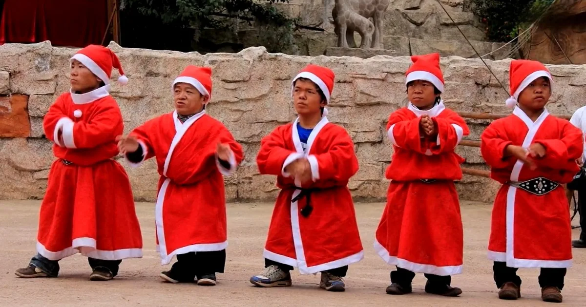 Dwarf village China