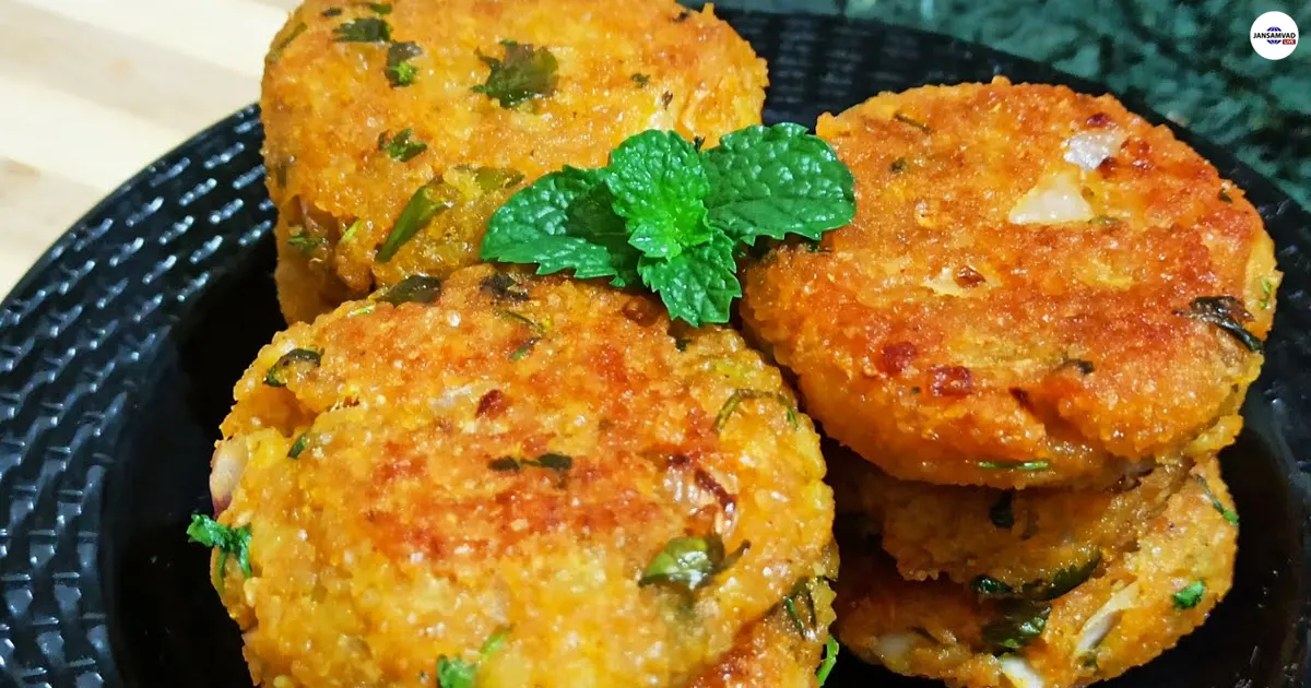 Masala Daliya Cutlet