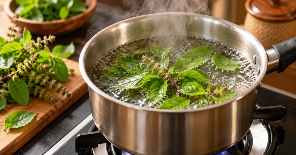 tulsi ke pani ke fayde