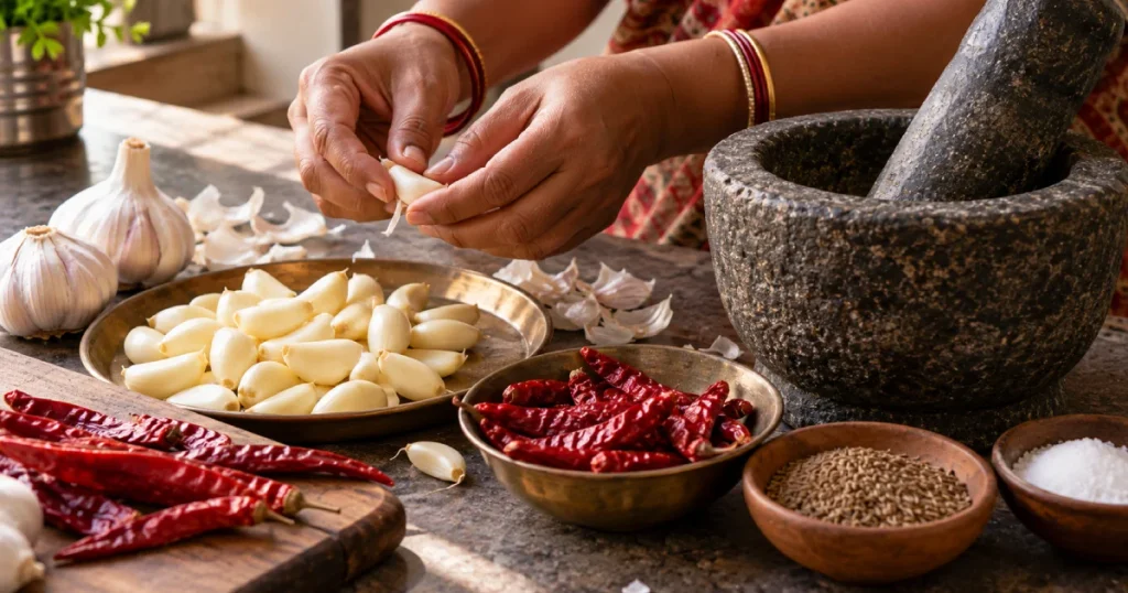 Lahsun Ki Chutney Recipe